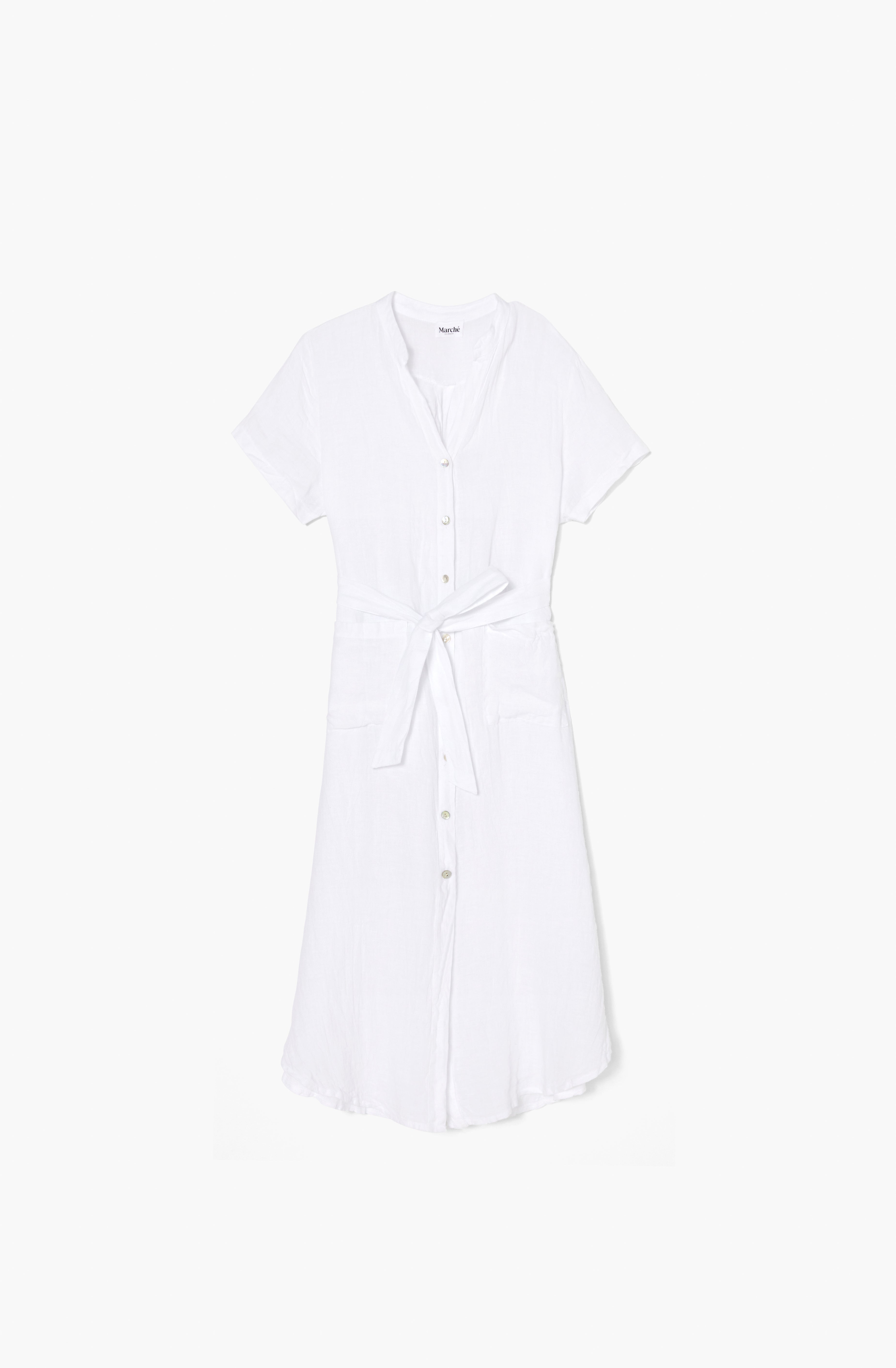 The Rosemary Linen Dress - March The Rosemary Linen Dress - March