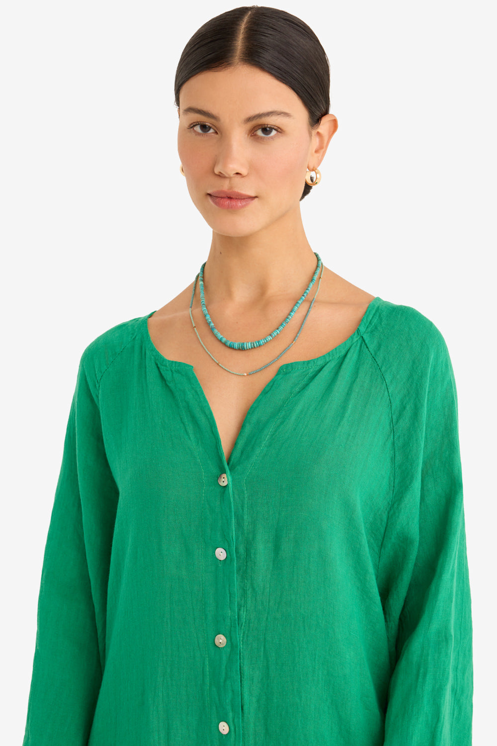 The Camille Dress in Emerald - March The Camille Dress in Emerald - March