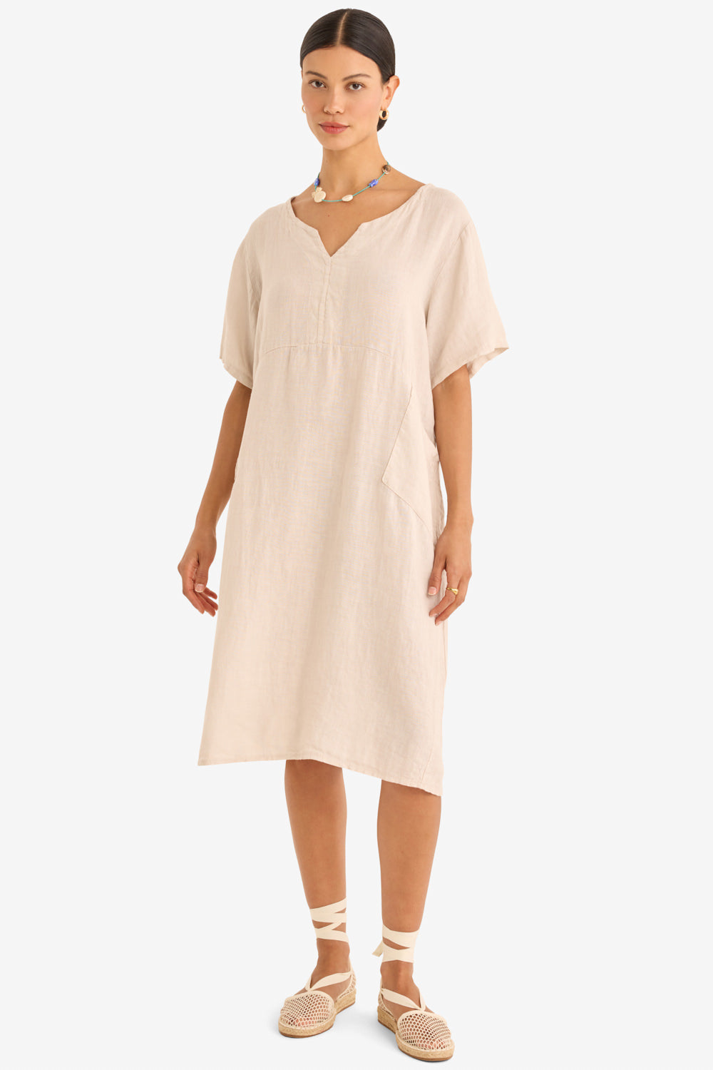 The Julie Linen Dress - March The Julie Linen Dress - March