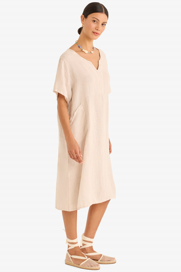 【美品】MARNO／Julie dress The Julie Linen Dress - Marché