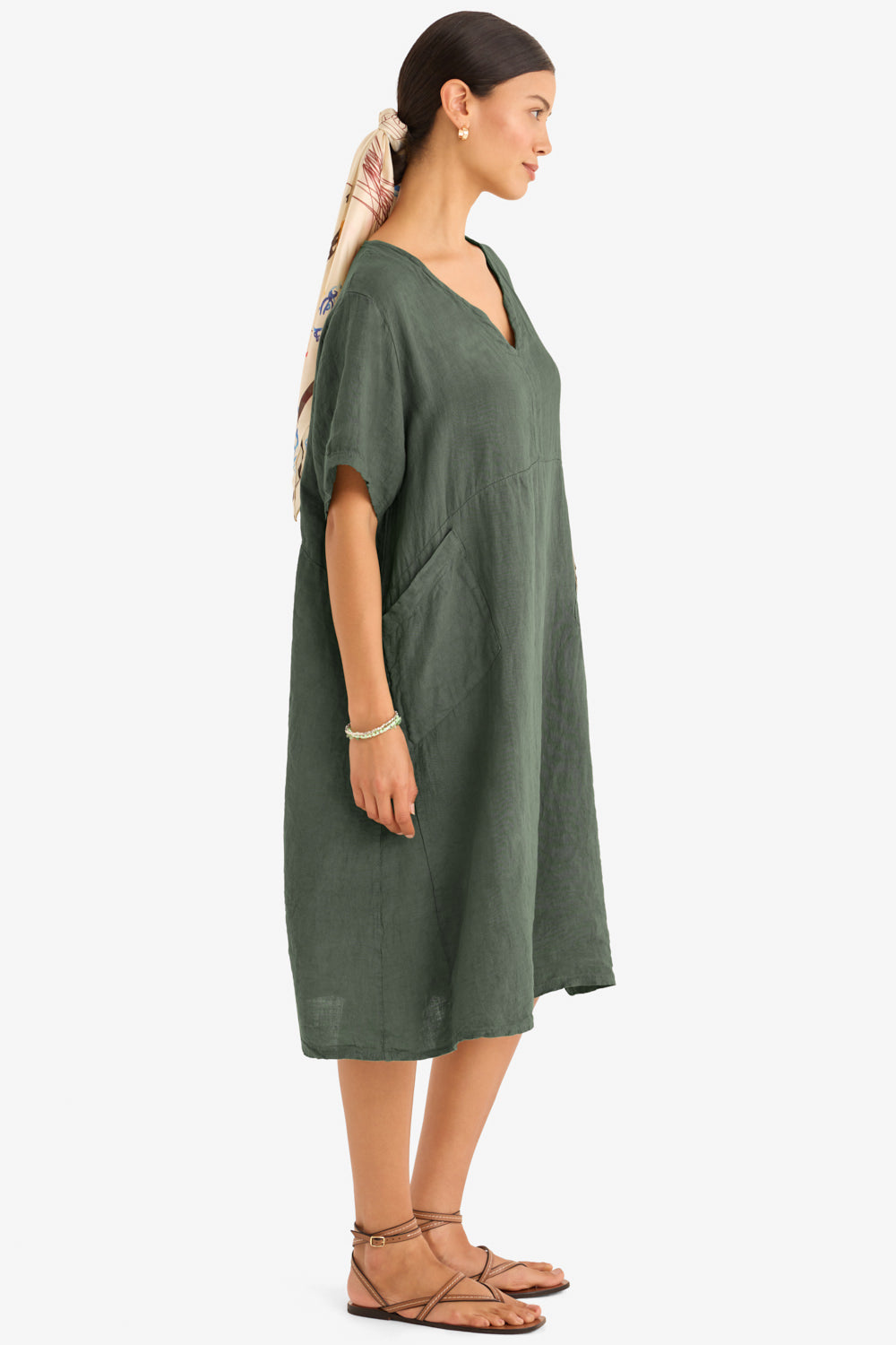 The Julie Linen Dress - March The Julie Linen Dress - March