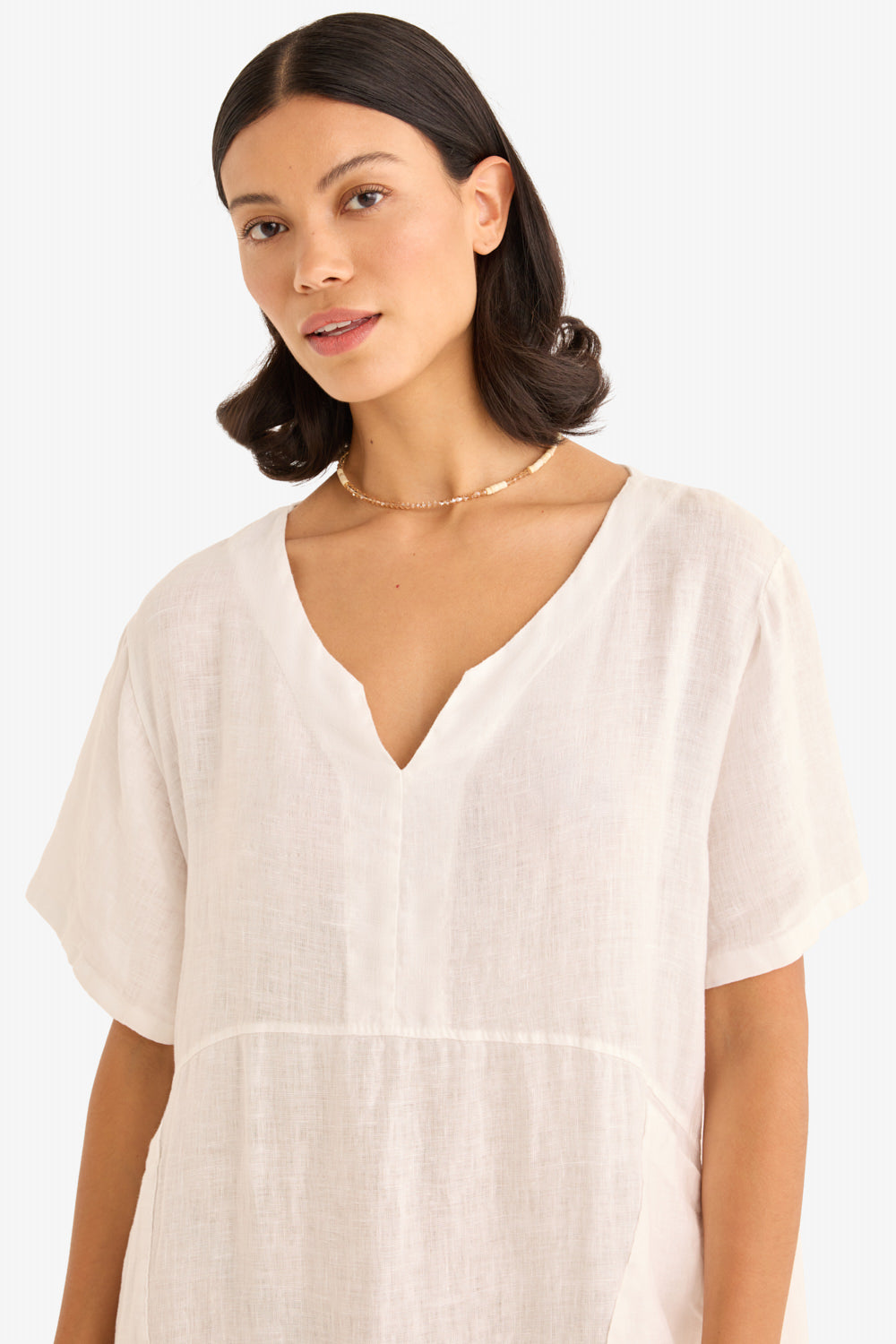 The Julie Linen Dress