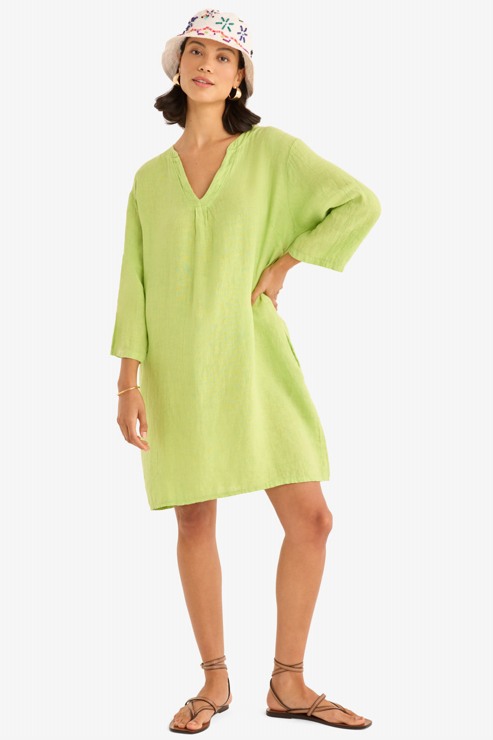 The Katy Linen Dress - March The Katy Linen Dress - March