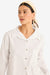 The Playa Poplin Shirt in White Stripes