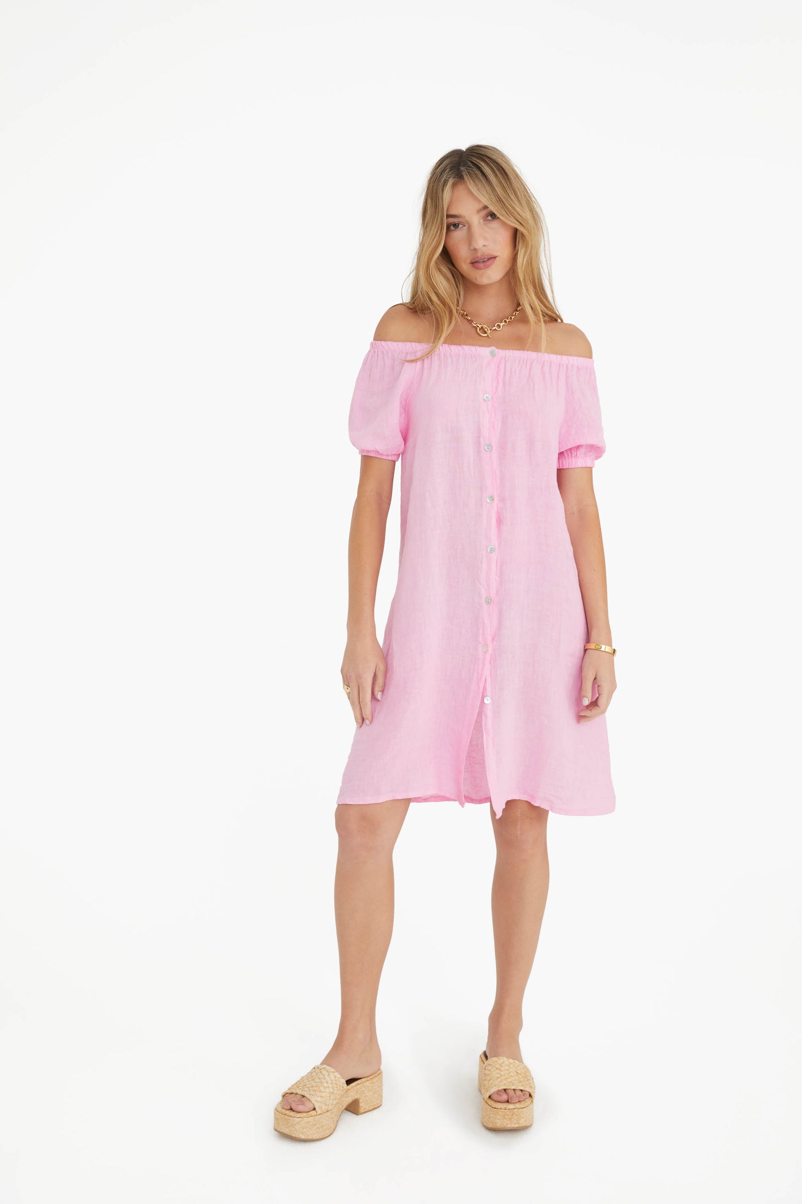 The Antibes Linen Dress