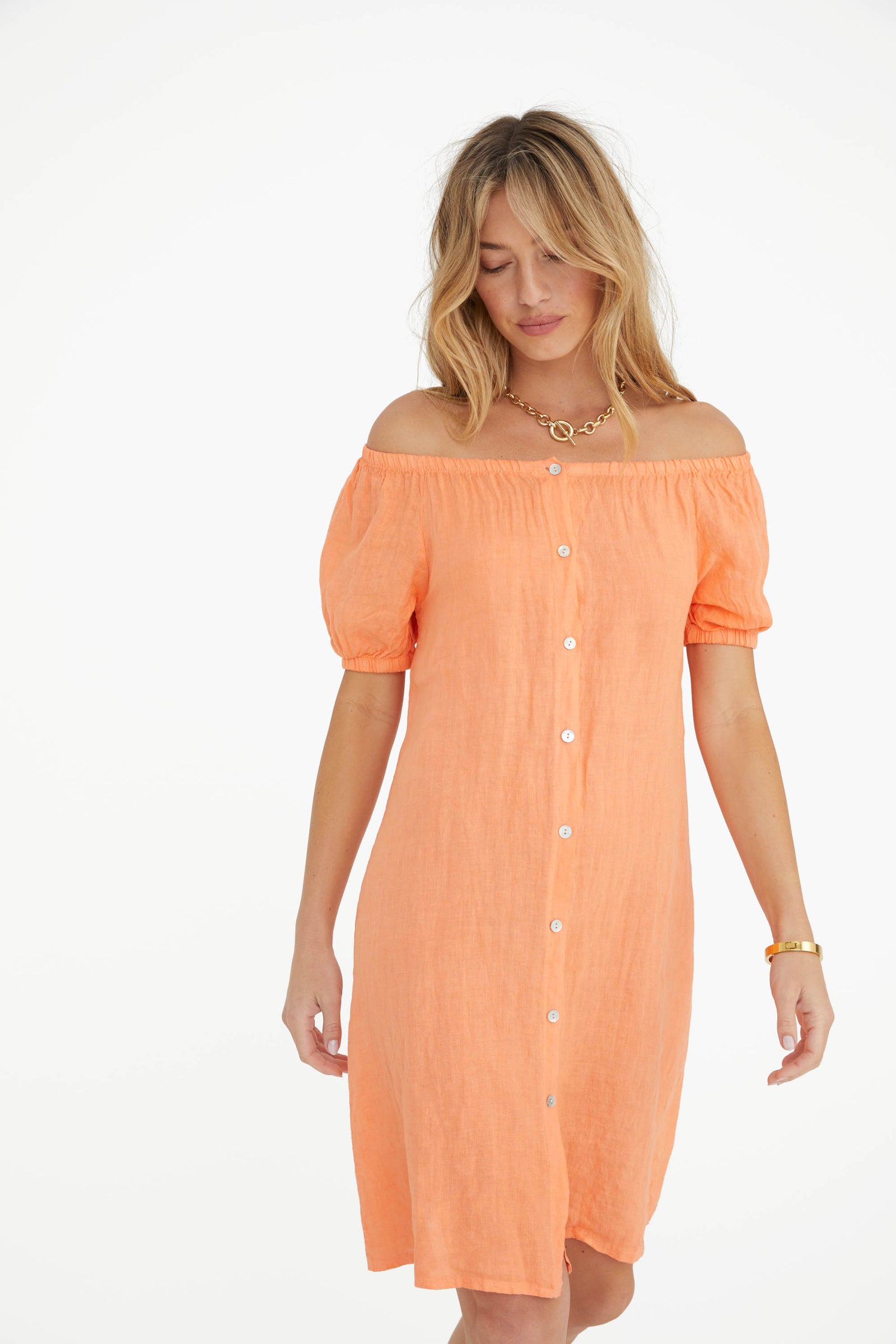 The Antibes Linen Dress
