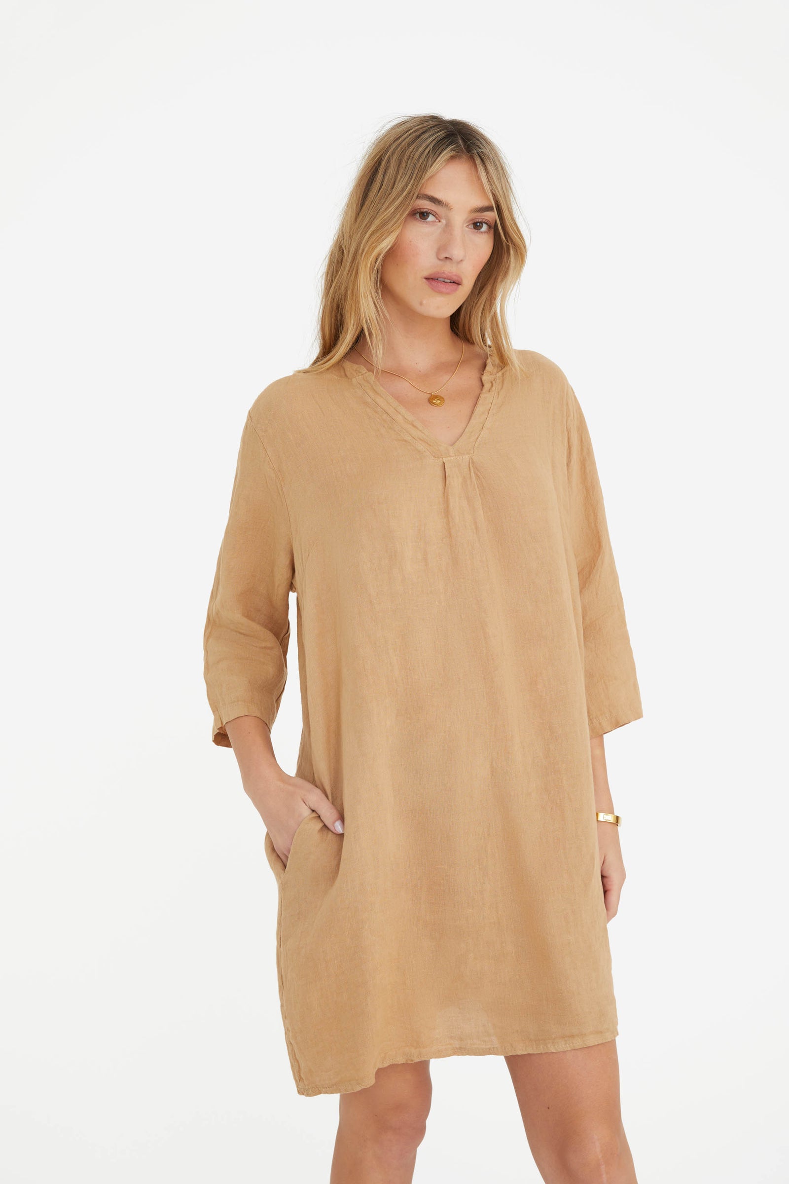 The Katy Linen Dress