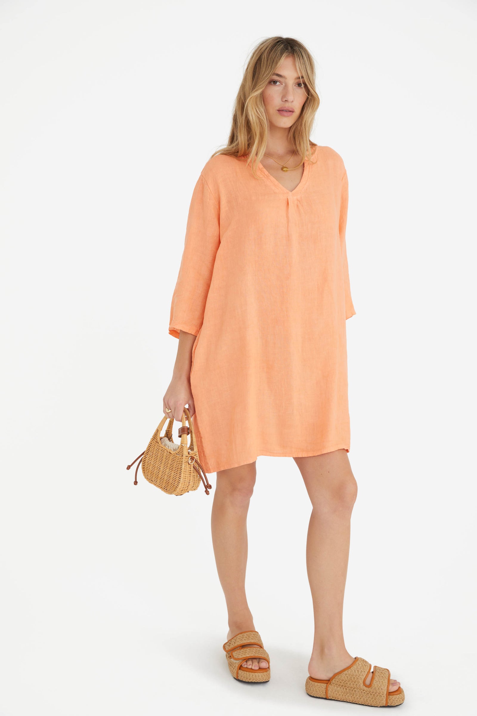 The Katy Linen Dress