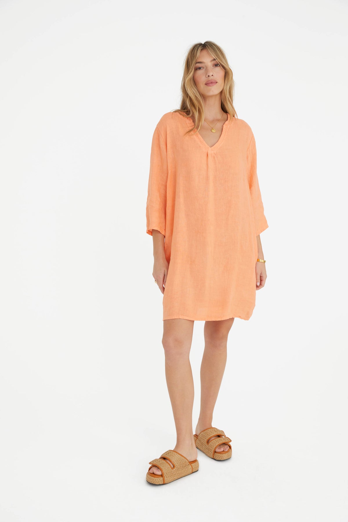 The Katy Linen Dress