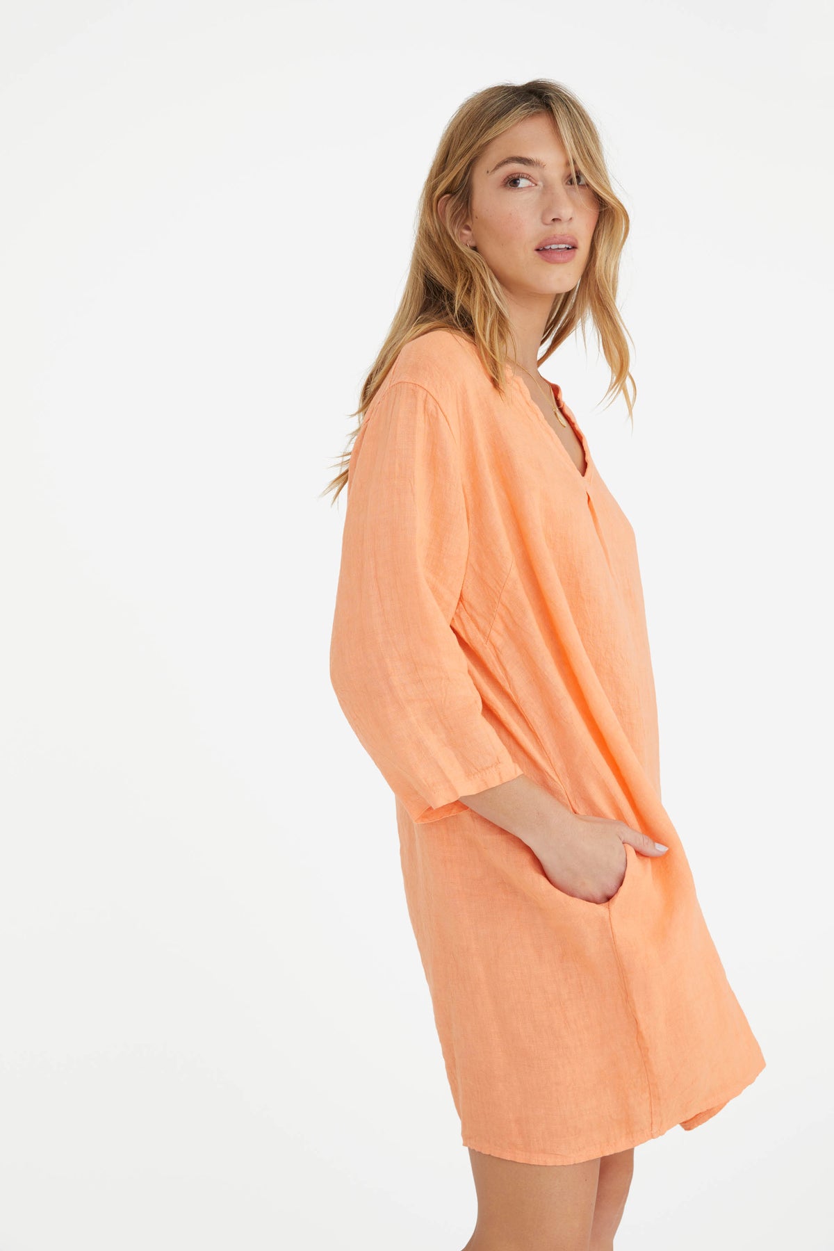 The Katy Linen Dress - March The Katy Linen Dress - March