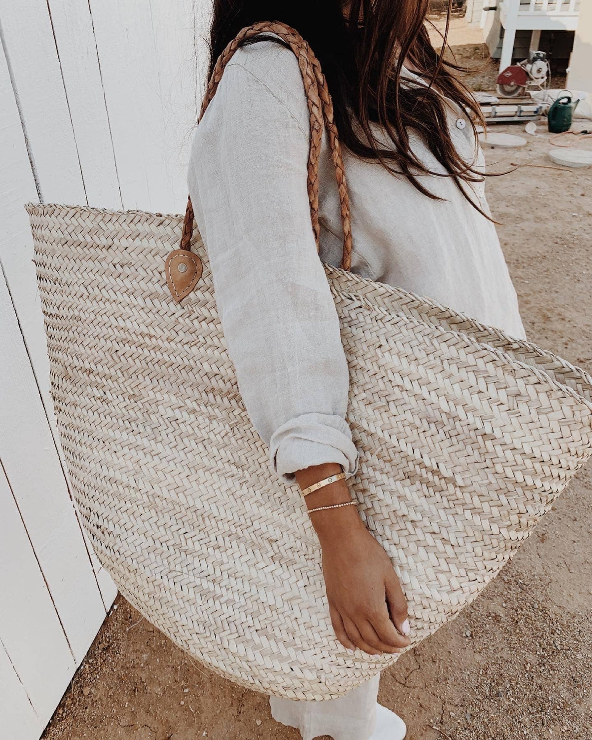 Over-Sized Basket Bag